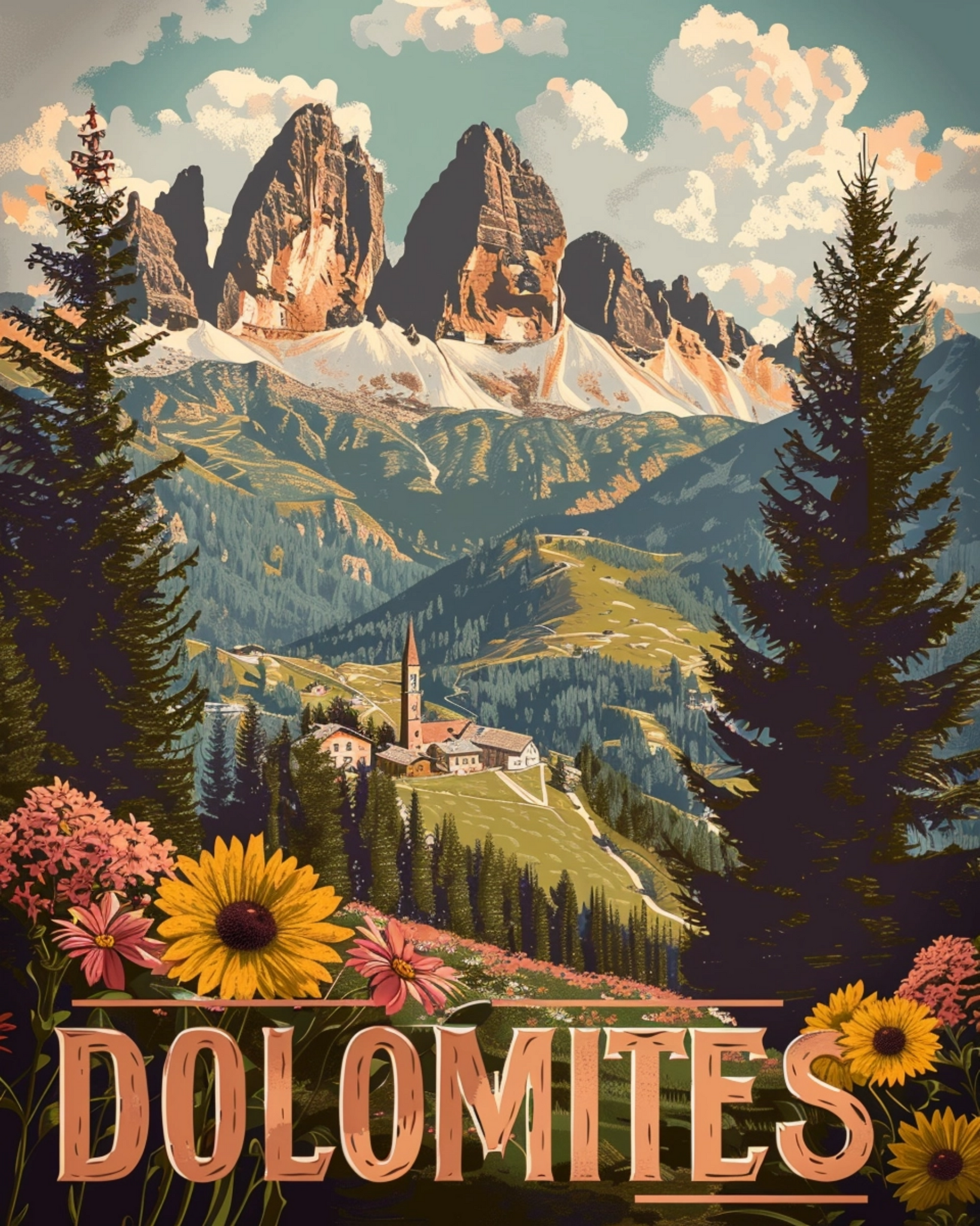 the dolomites