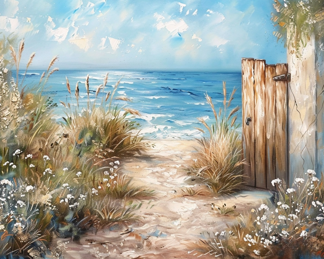 beach path