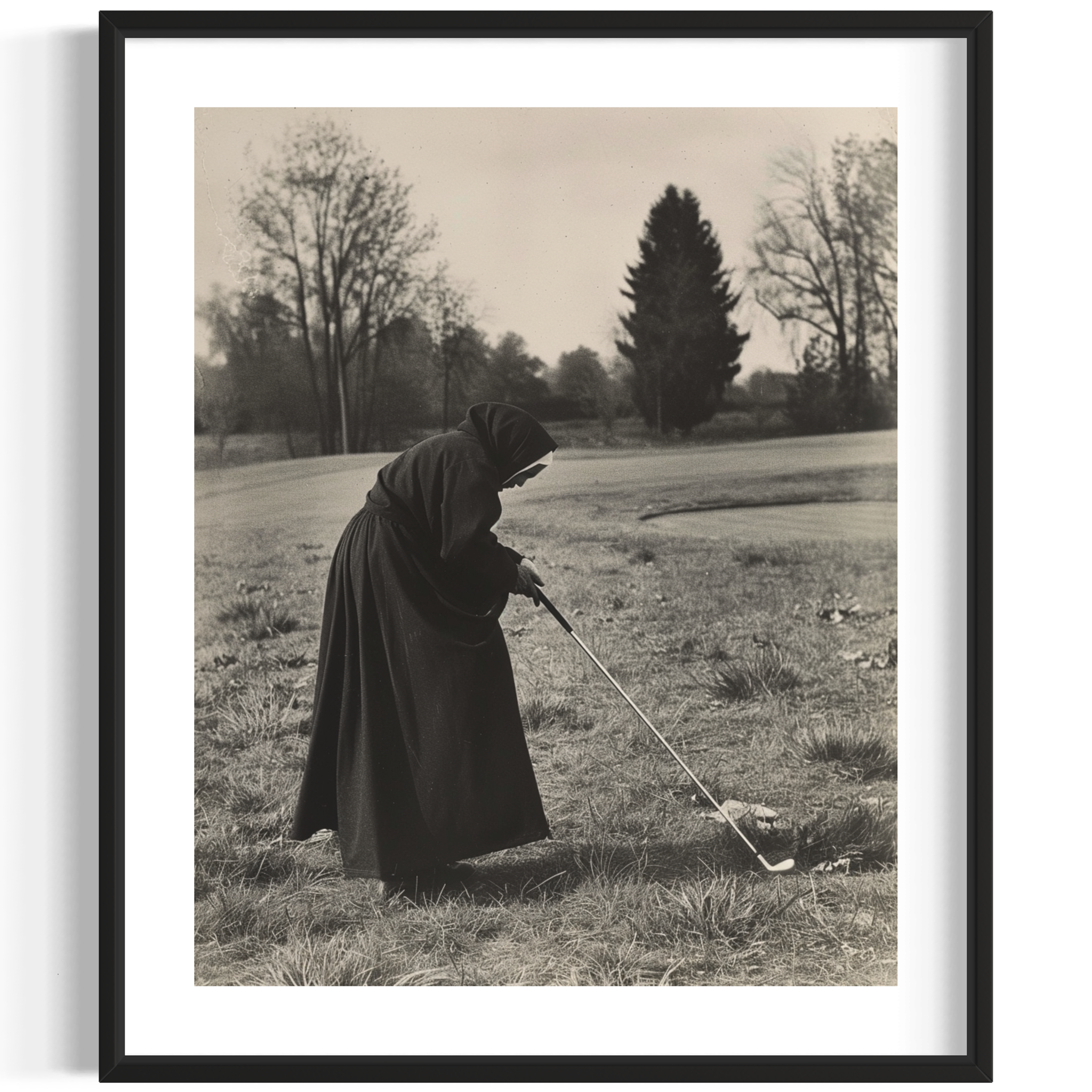 Golfing Nun