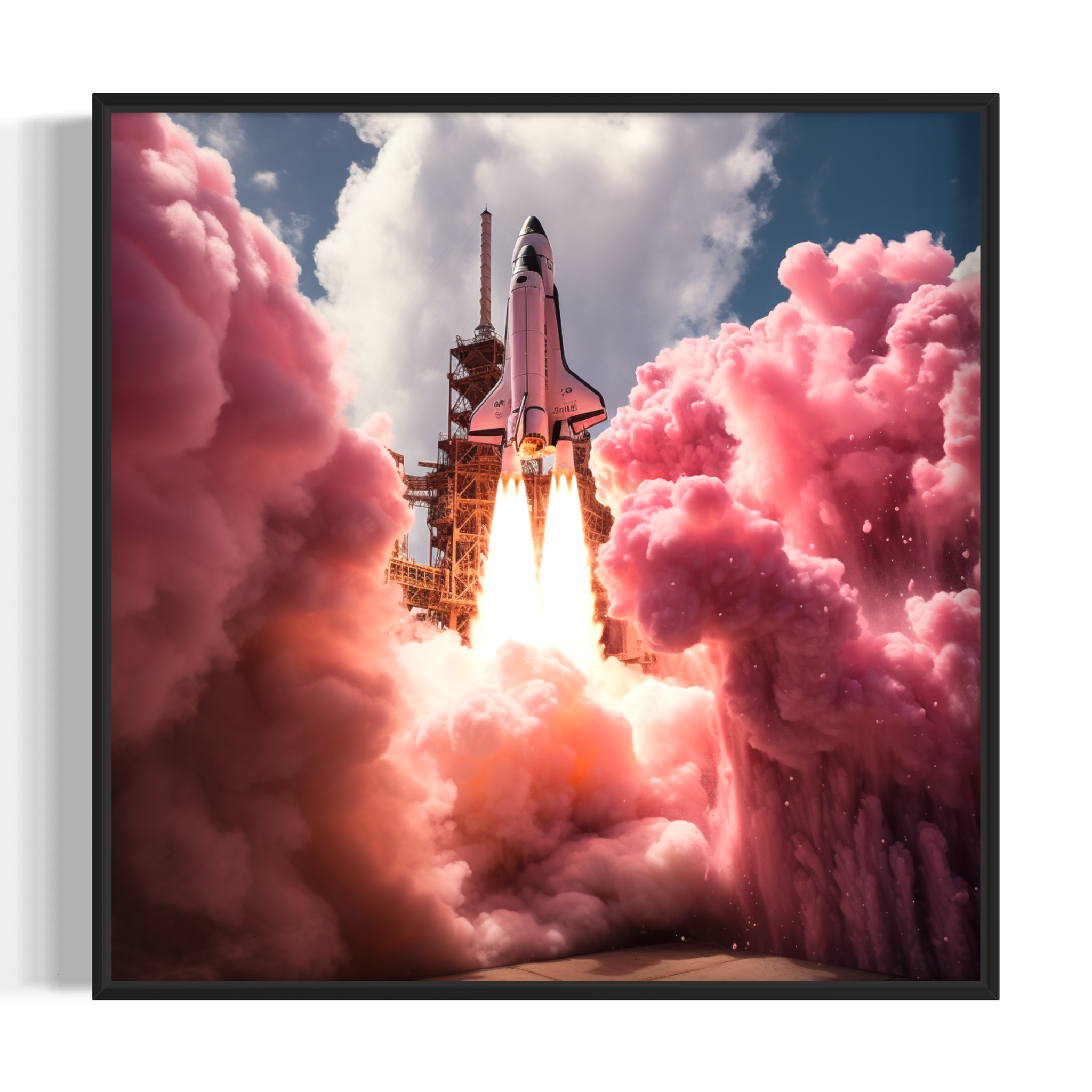 pink rocket