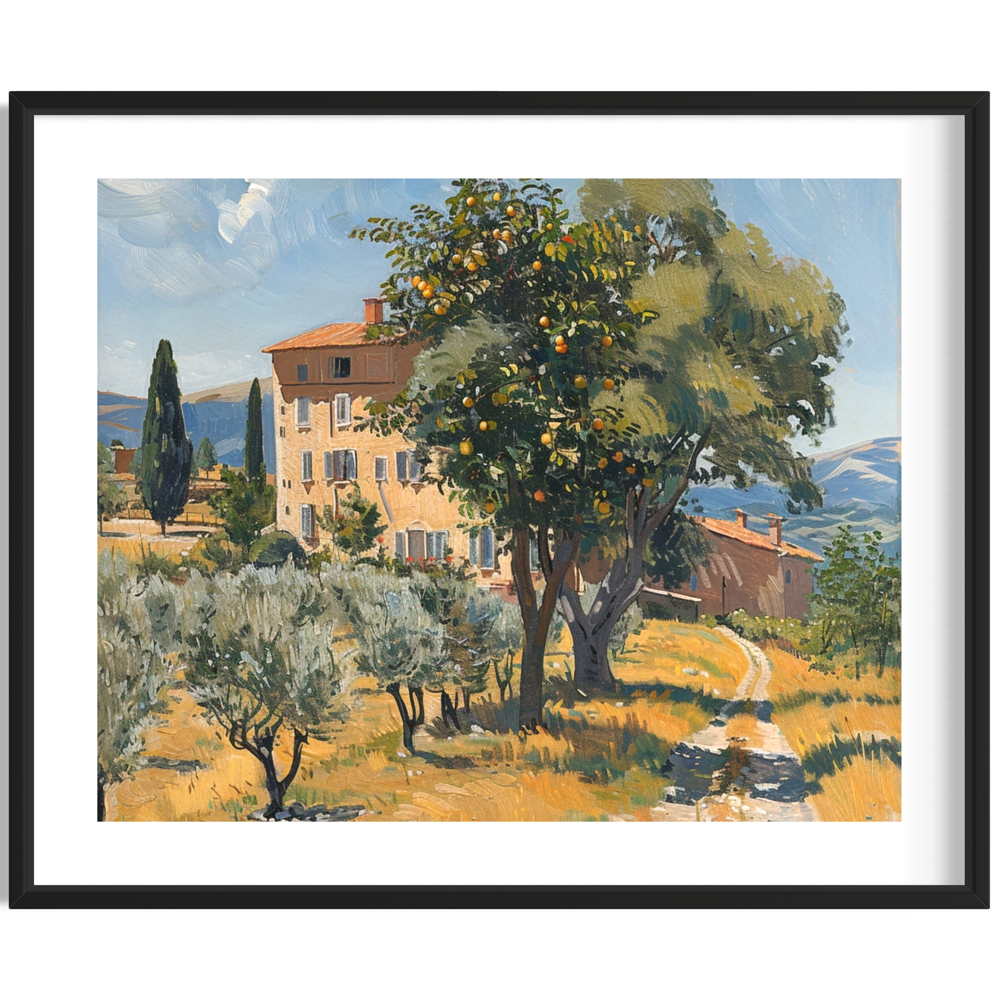 tuscany scene