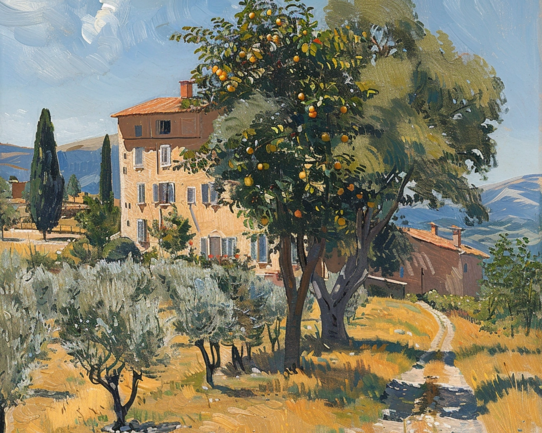 tuscany scene