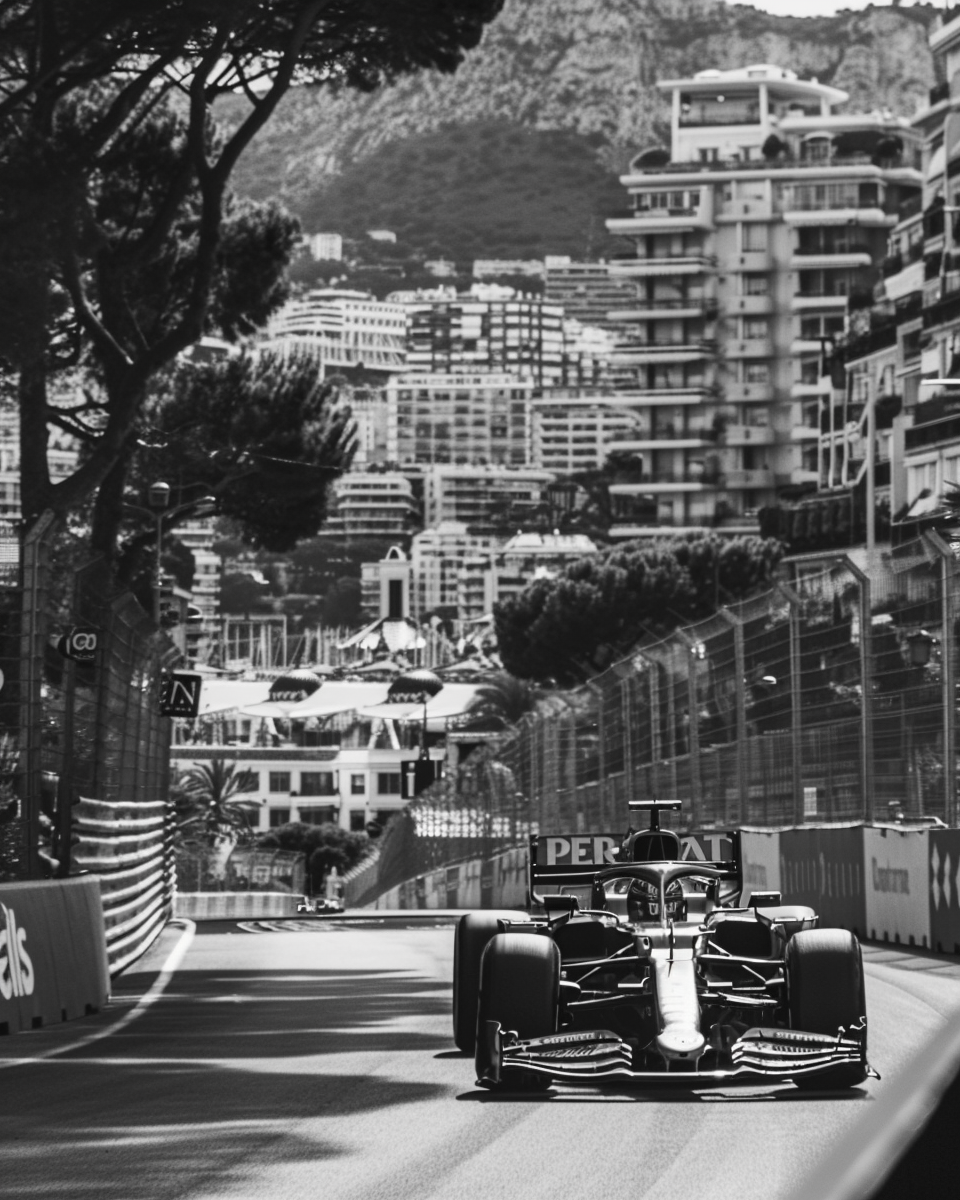 Monte Carlo Drive B&W