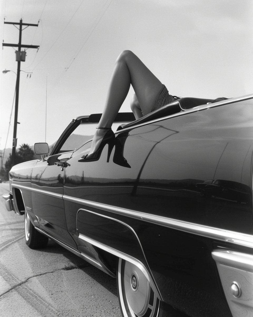 Girl in the Cadillac